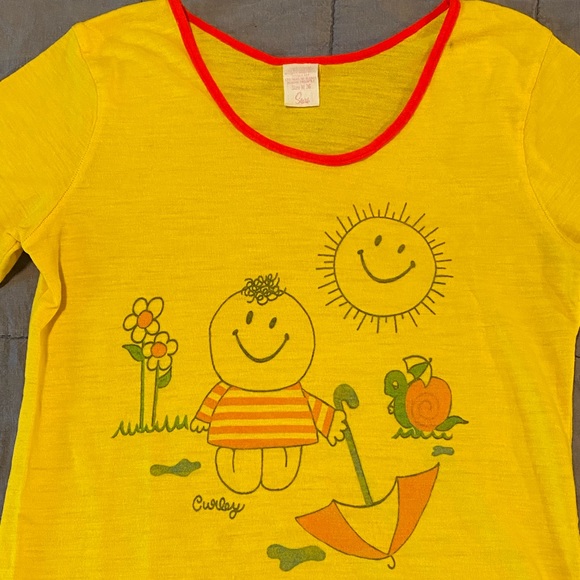Vintage 70’s Sears Curley character t-shirt fits like a small - Picture 2 of 11